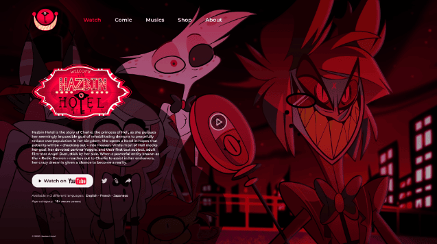 Hazbin Hotel Redesign